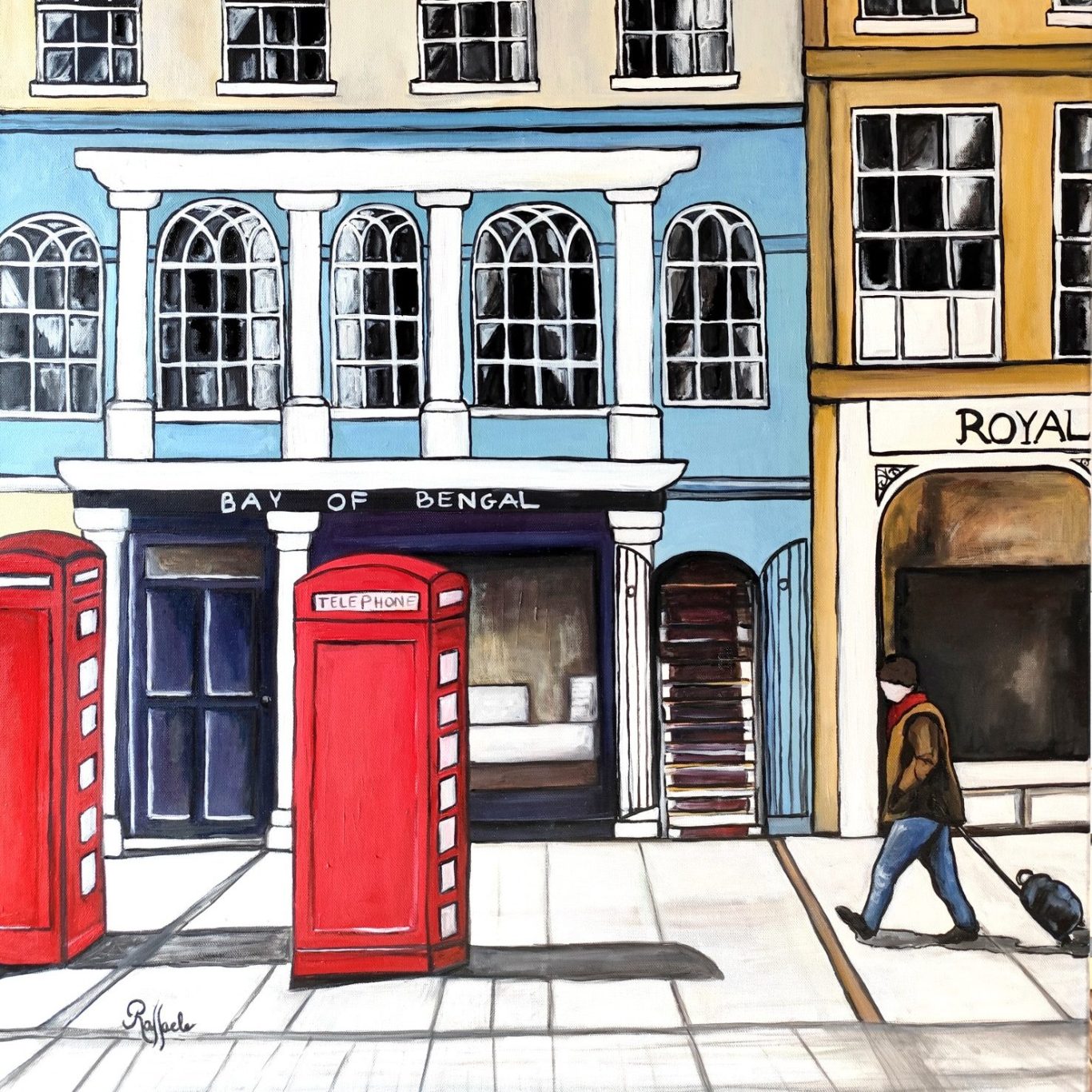 Hight street,Edimbourgh.